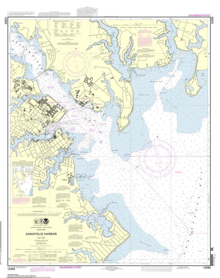 Free marine navigation charts